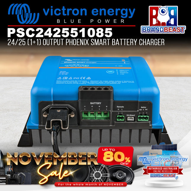 Victron Energy PSC242553085 24/25 3 Output Phoenix Smart Battery Charger
