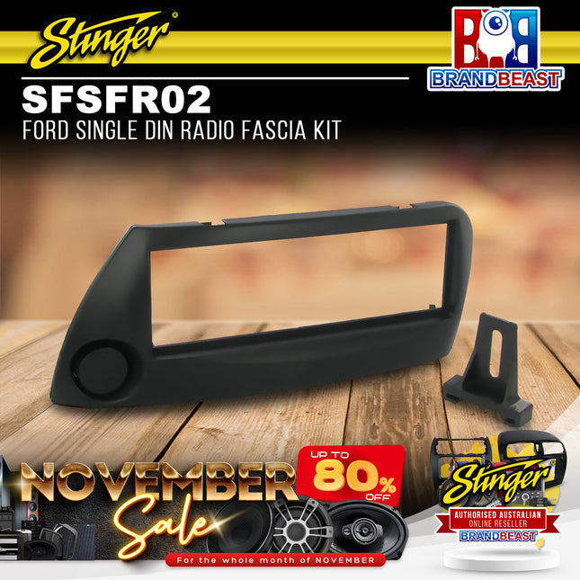 Stinger SFSFR02 Ford Single DIN Radio Fascia Kit