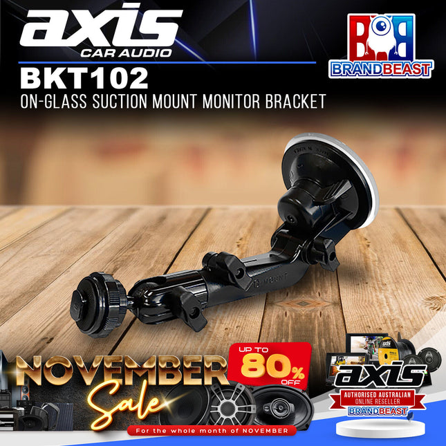 Axis BKT102 On-Glass Suction Mount Monitor Bracket