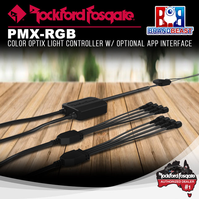 Rockford Fosgate PMX-RGB Color Optix Light Controller W/ Optional App Interface