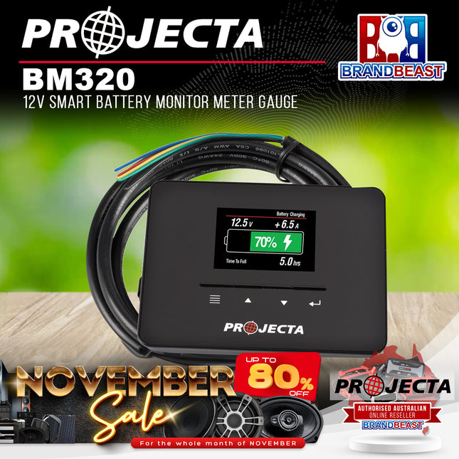 Projecta BM320 12V Smart Battery Gauge Monitor
