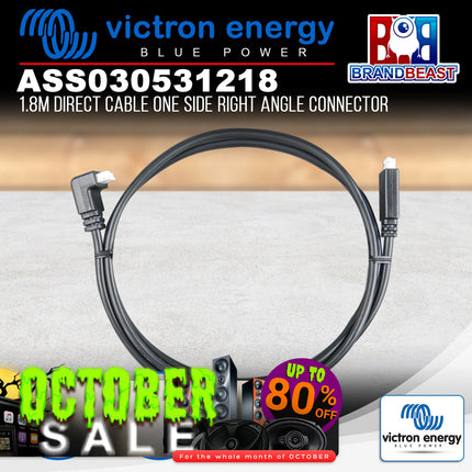Victron Energy ASS030531218 1.8m Direct Cable One Side Right Angle Connector