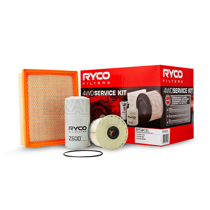 Ryco RSK6 4WD Filter Service Kit Suit Holden Colorado/Rodeo