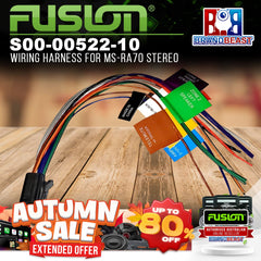 Fusion S00-00522-10 Wiring Harness For MS-RA70 Stereo