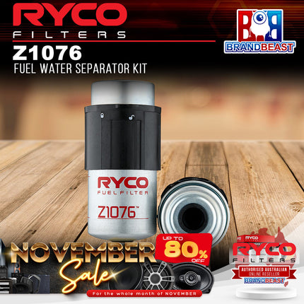 Ryco Z1076 Fuel Water Seperator