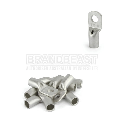 DNA S35-8-H - 2 AWG 8.2mm Copper Battery Cable Lug With Inspection Window 10 Pack
