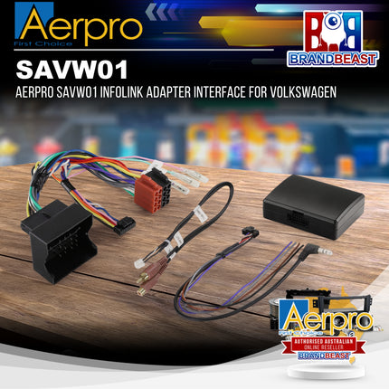 AERPRO SAVW01 Infolink Adapter Interface for Volkswagen