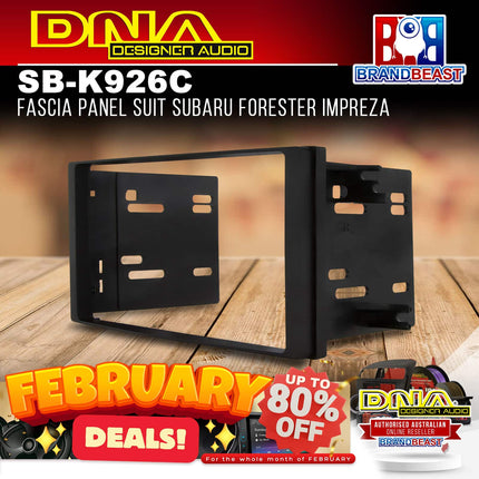 DNA SB-K926C Fascia Panel Suit Subaru Forester Impreza