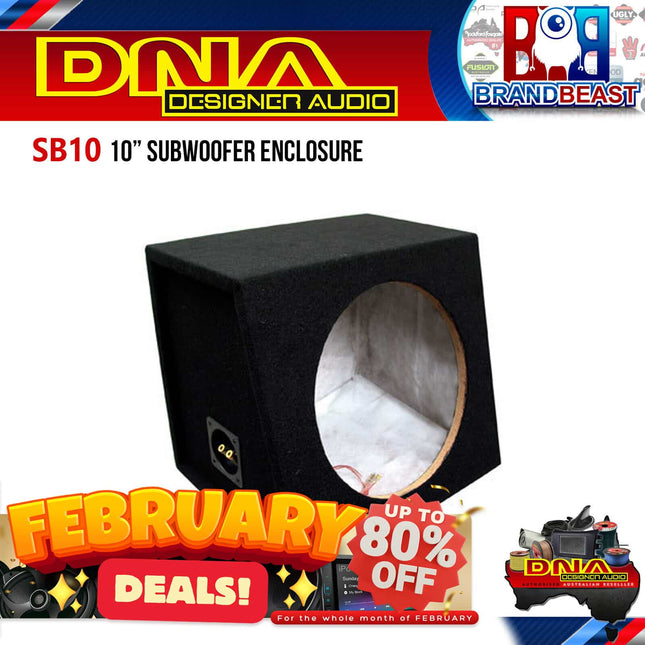 DNA SB10 10" Subwoofer Enclosure Box