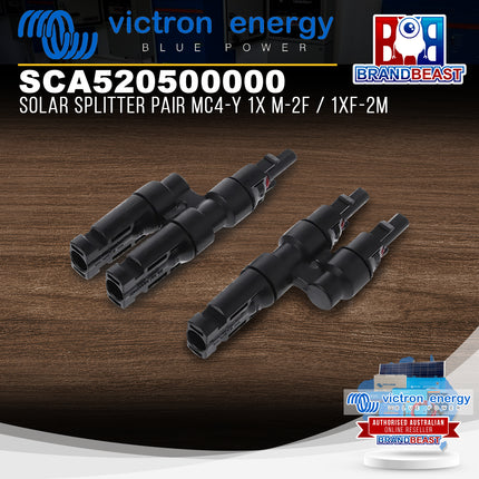 Victron Energy SCA520500000 Solar Splitter Fits MC4-Y 1xM-2F/1xF-2M Pair