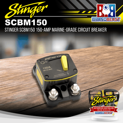 Stinger SCBM150 150-AMP Marine-Grade Circuit Breaker