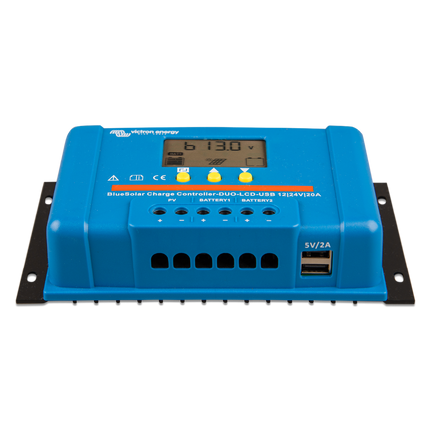 Victron Energy SCC010030050 Blue Solar Charge Controller PWM-LCD&USB 12/24V-30A