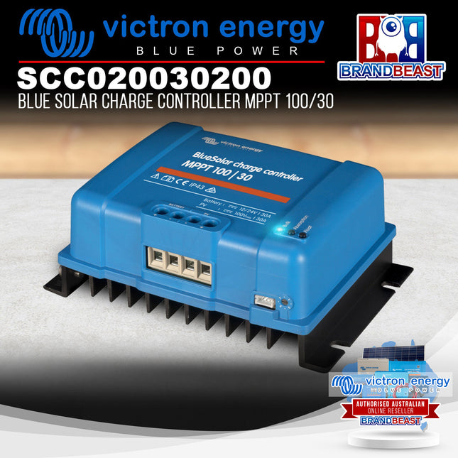 Victron Energy SCC020030200 Blue Solar Charge Controller MPPT 100/30