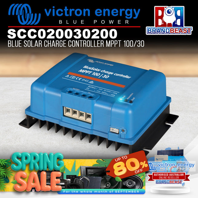 Victron Energy SCC020030200 Blue Solar Charge Controller MPPT 100/30