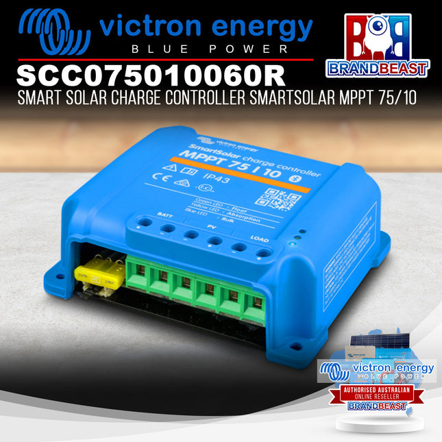 Victron Energy SCC075010060R Smart Solar Charge Controller SmartSolar MPPT 75/10