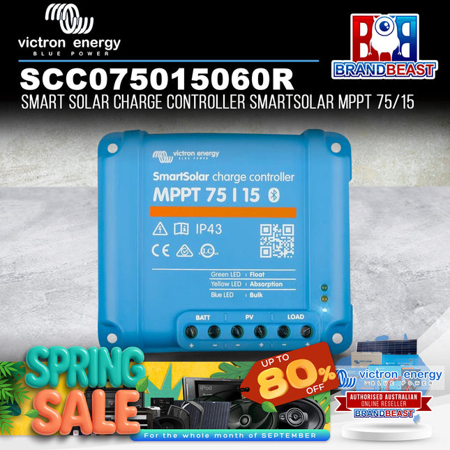 Victron Energy SCC075015060R Smart Solar Charge Controller SmartSolar MPPT 75/15