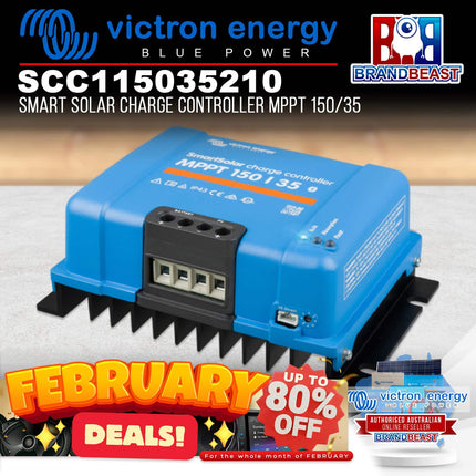 Victron Energy SCC115035210 Smart Solar Charge Controller MPPT 150/35