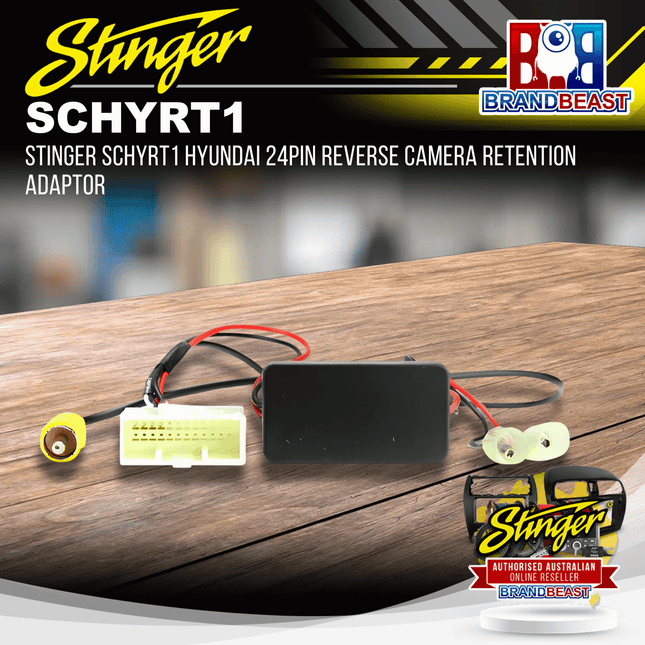 Stinger SCHYRT1 Hyundai 24PIN Reverse Camera Retention Adaptor