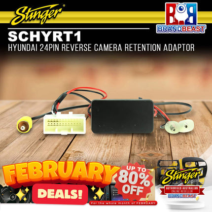 Stinger SCHYRT1 Hyundai 24PIN Reverse Camera Retention Adaptor