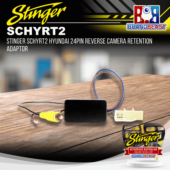 Stinger SCHYRT2 Hyundai 24PIN Reverse Camera Retention Adaptor