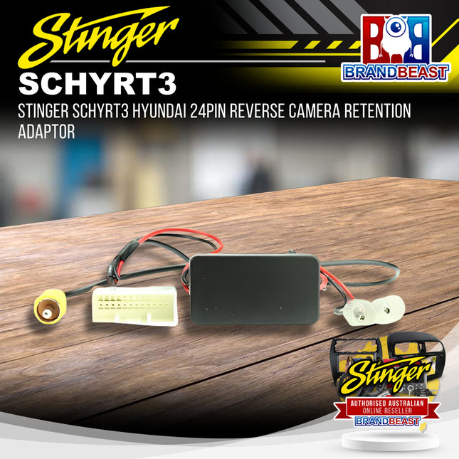 Stinger SCHYRT3 Hyundai 24PIN Reverse Camera Retention Adaptor