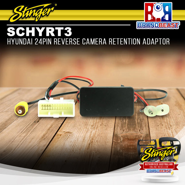 Stinger SCHYRT3 Hyundai 24PIN Reverse Camera Retention Adaptor