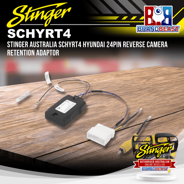 Stinger SCHYRT4 Hyundai 24PIN Reverse Camera Retention Adaptor