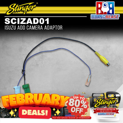 Stinger SCIZAD01 Isuzu Add Camera Adaptor