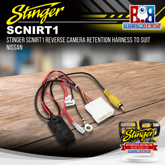 Stinger SCNIRT1 Reverse Camera Retention Harness To Suit Nissan