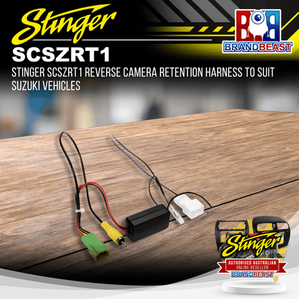 Stinger SCSZRT1 Reverse Camera Retention Harness To Suit Suzuki Vehicles