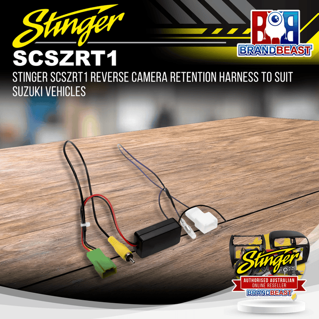 Stinger SCSZRT1 Reverse Camera Retention Harness To Suit Suzuki Vehicles