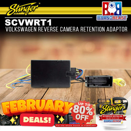 Stinger SCVWRT1 Volkswagen Reverse Camera Retention Adaptor