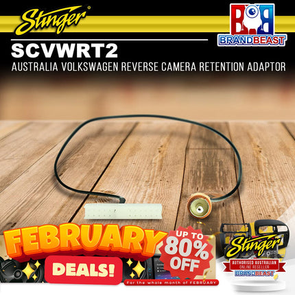 Stinger SCVWRT2 Australia Volkswagen Reverse Camera Retention Adaptor