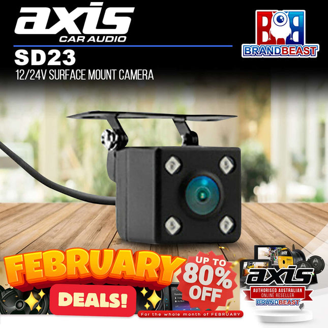 Axis SD23 12/24V Surface Mount Camera