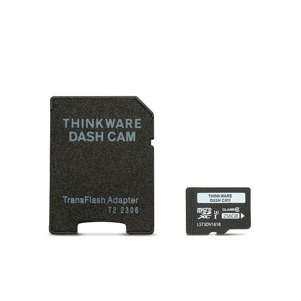 THINKWARE SD256V6 256GB UHS-1 Micro SD Card with SPOR Technology - High-Speed Storage for Dash Cameras with 100MB/s Transfer and Extreme Temperature Resistance