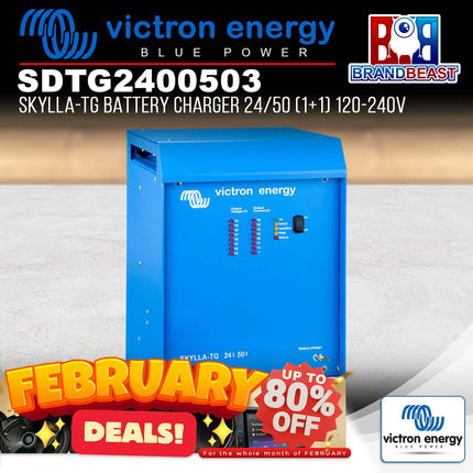 Victron Energy SDTG2400503 Skylla-TG Battery Charger 24/50 (1+1) 120-240V