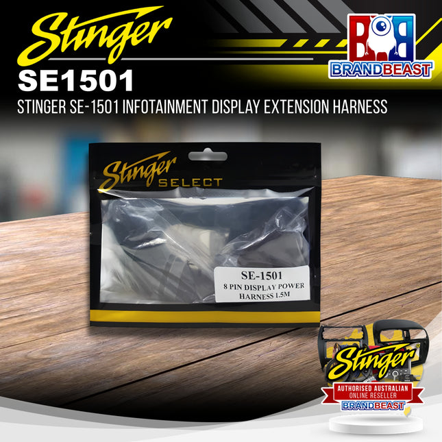 Stinger SE-1501 Infotainment Display Extension Harness