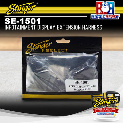 Stinger SE-1501 Infotainment Display Extension Harness