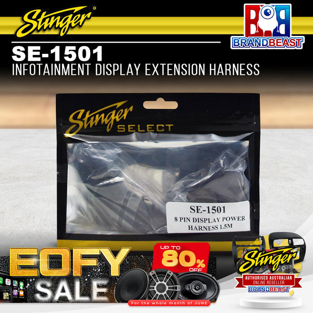 Stinger SE-1501 Infotainment Display Extension Harness
