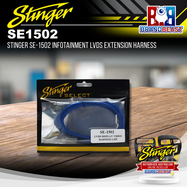 Stinger SE-1502 Infotainment LVDS Extension Harness
