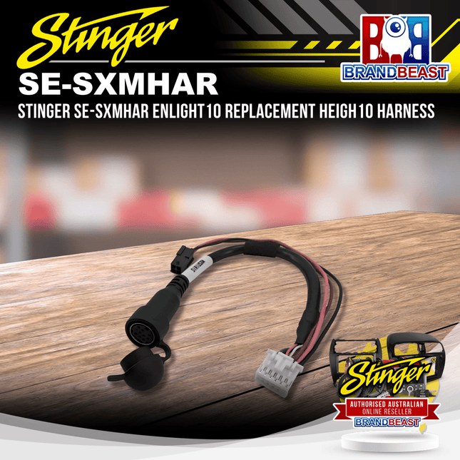 Stinger SE-SXMHAR ENLIGHT10 Replacement HEIGH10 Harness