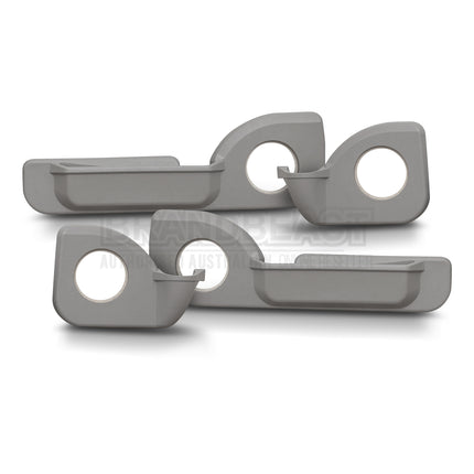 Cruiser Consoles Front and Rear Speaker Pods 6.5" Grey (Set of 4 Doors) | SETPOD7065GREY