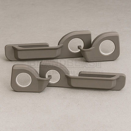 Cruiser Consoles Front and Rear Speaker Pods 6.5" Tan/Beige (Set of 4 Doors) | SETPOD7065TANBEIGE