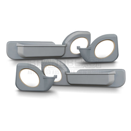 Cruiser Consoles Front and Rear Speaker Pods 6x9" Grey (Set of 4 Doors) | SETPOD7069GREY