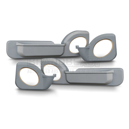 Cruiser Consoles Front and Rear Speaker Pods 6x9" Grey (Set of 4 Doors) | SETPOD7069GREY