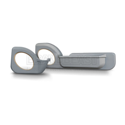 Cruiser Consoles Front and Rear Speaker Pods 6x9" Grey (Set of 4 Doors) | SETPOD7069GREY