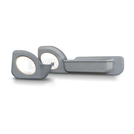 Cruiser Consoles Front and Rear Speaker Pods 6x9" Grey (Set of 4 Doors) | SETPOD7069GREY