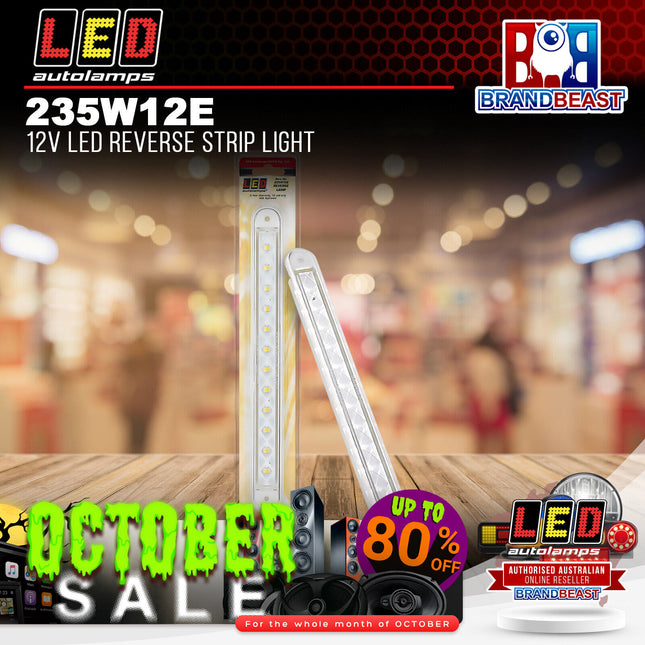 LED Autolamps 235W12E 12V LED Reverse Strip Light