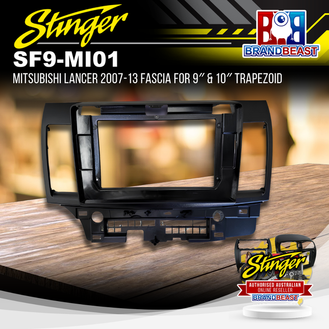 Stinger SF9-MI01 Mitsubishi Lancer Fascia 9" & 10" Trapezoid 2007-2013