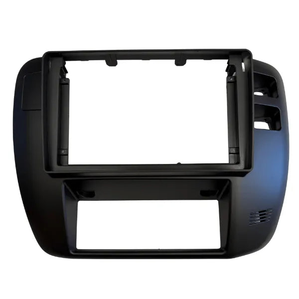 STINGER  SF9-NI01 9-Inch Trapezoid Fascia for 2005-2016 Nissan Patrol GU/Y61/Y62 Cab Chassis - Compatible with Alpine, Kenwood, Pioneer, and Aerpro Head Units
